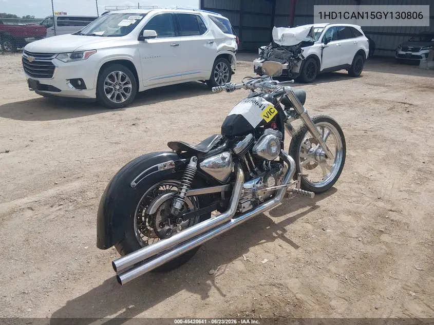 1986 Harley-Davidson Xlh1100 VIN: 1HD1CAN15GY130806 Lot: 45420641