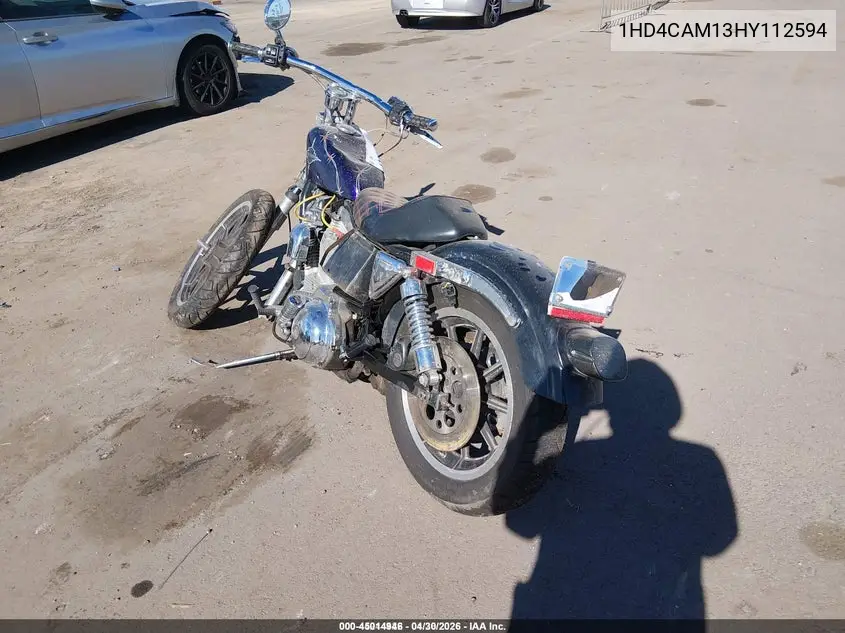 1987 Harley-Davidson Xlh883 VIN: 1HD4CAM13HY112594 Lot: 45014946