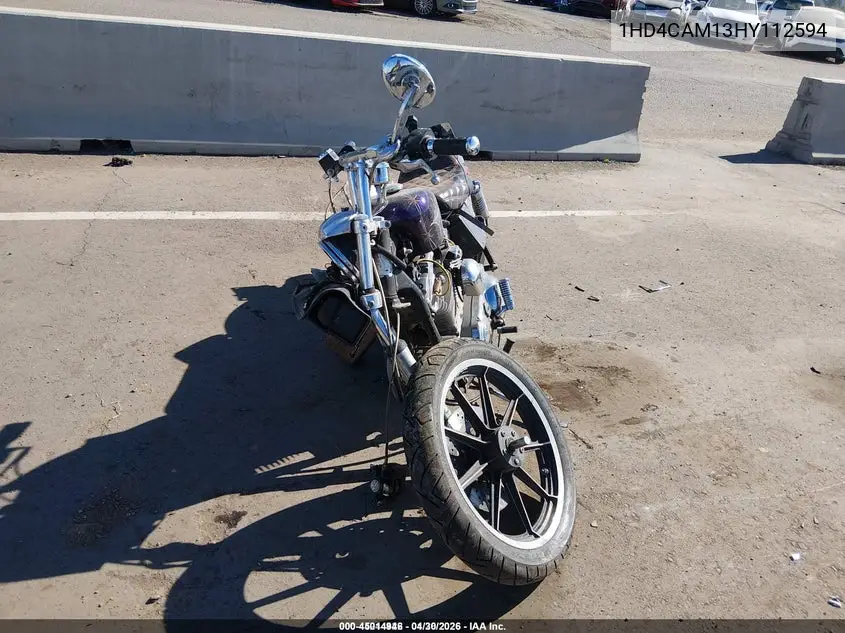 1987 Harley-Davidson Xlh883 VIN: 1HD4CAM13HY112594 Lot: 45014946