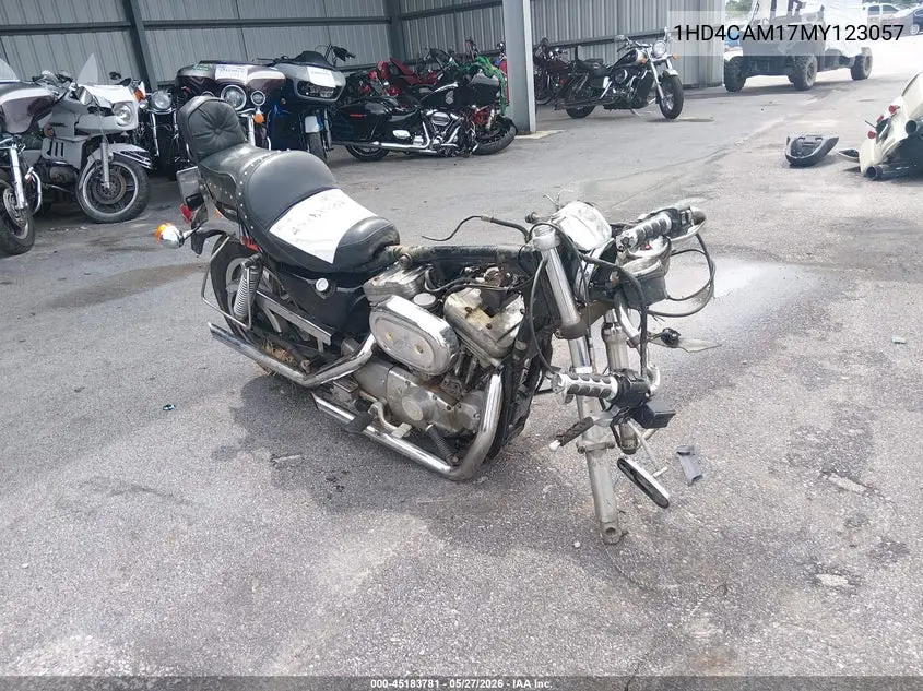 1991 Harley-Davidson Xlh883 VIN: 1HD4CAM17MY123057 Lot: 45183781