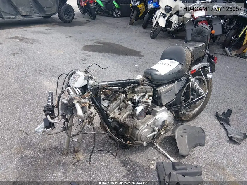 1991 Harley-Davidson Xlh883 VIN: 1HD4CAM17MY123057 Lot: 45183781