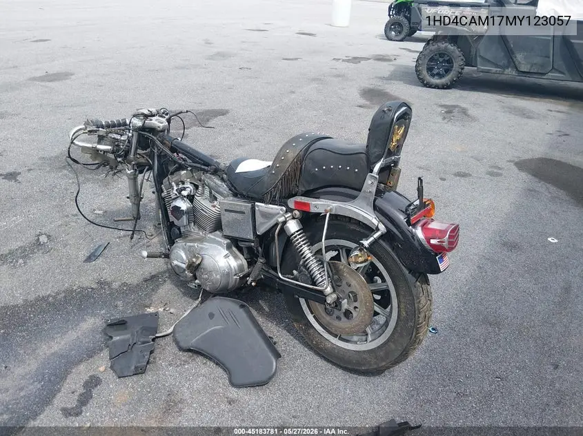 1991 Harley-Davidson Xlh883 VIN: 1HD4CAM17MY123057 Lot: 45183781
