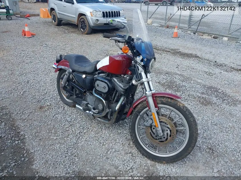 2002 Harley-Davidson Xlh883 R VIN: 1HD4CKM122K132142 Lot: 44477236