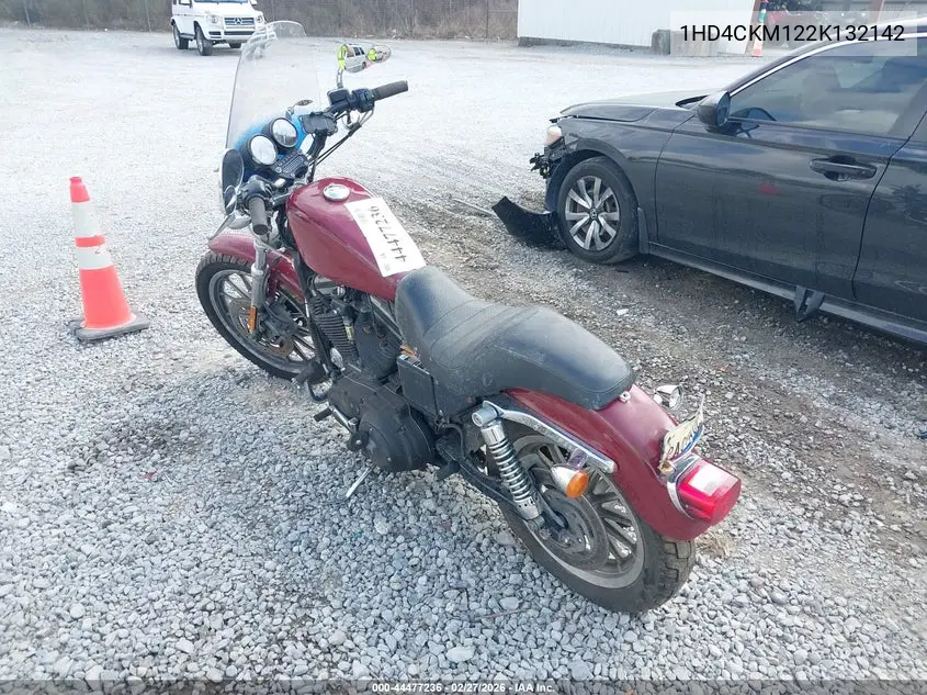 2002 Harley-Davidson Xlh883 R VIN: 1HD4CKM122K132142 Lot: 44477236