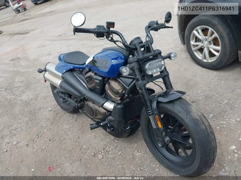 2023 Harley-Davidson Rh1250 S VIN: 1HD1ZC411PB316941 Lot: 44913309