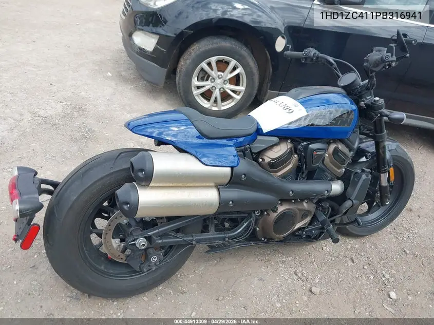 2023 Harley-Davidson Rh1250 S VIN: 1HD1ZC411PB316941 Lot: 44913309