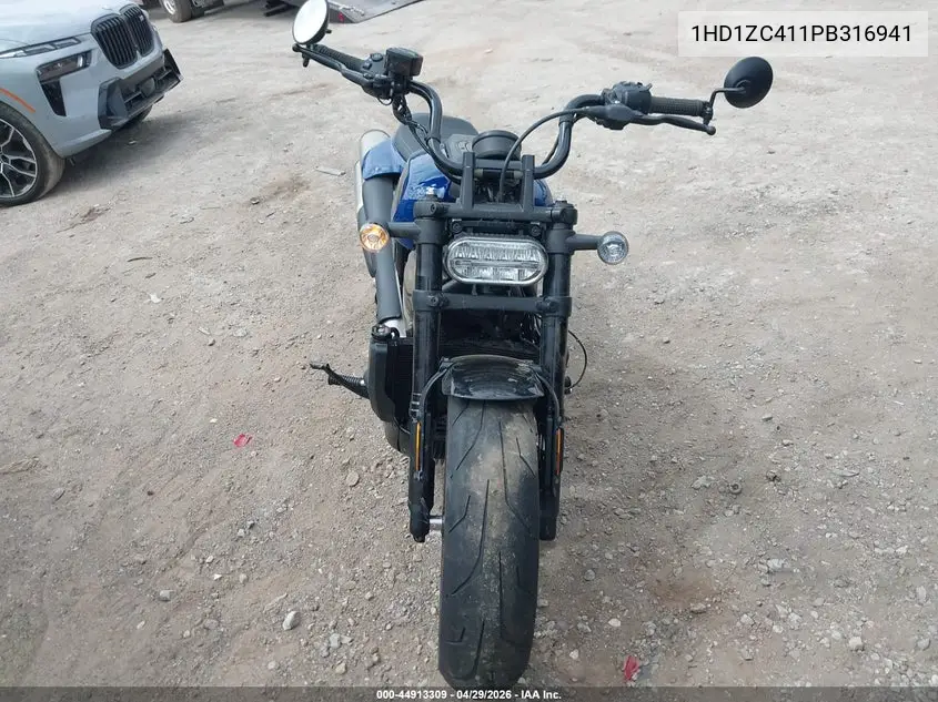 2023 Harley-Davidson Rh1250 S VIN: 1HD1ZC411PB316941 Lot: 44913309