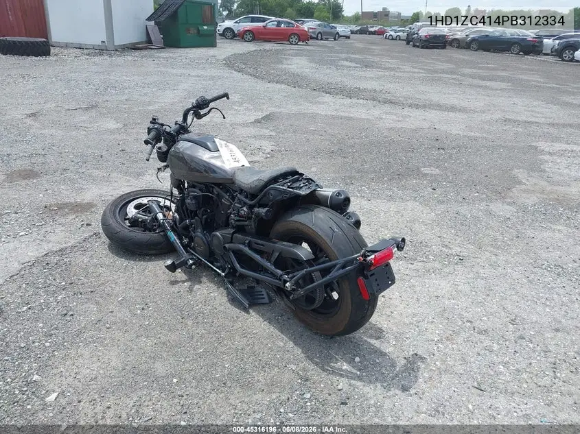 2023 Harley-Davidson Rh1250 S VIN: 1HD1ZC414PB312334 Lot: 45316196
