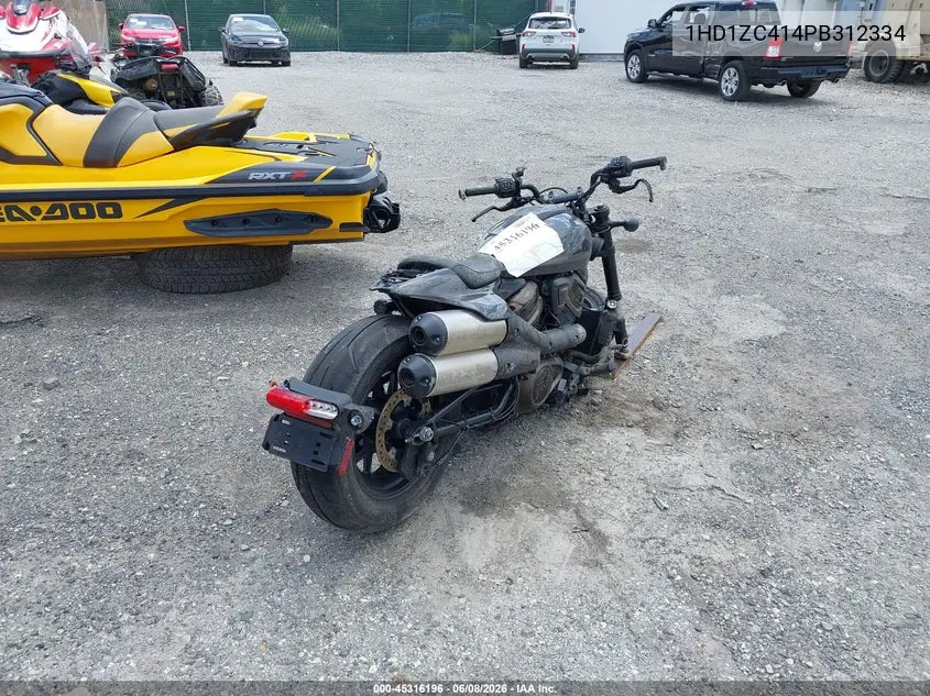 2023 Harley-Davidson Rh1250 S VIN: 1HD1ZC414PB312334 Lot: 45316196