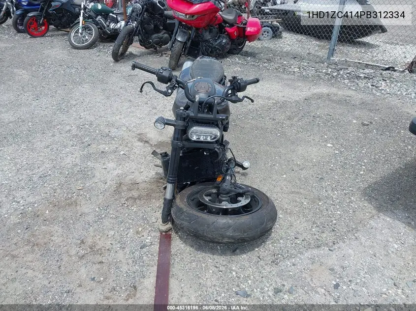 2023 Harley-Davidson Rh1250 S VIN: 1HD1ZC414PB312334 Lot: 45316196