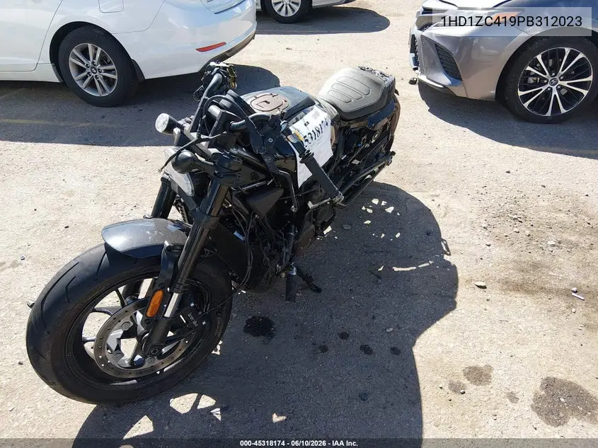 2023 Harley-Davidson Rh1250 S VIN: 1HD1ZC419PB312023 Lot: 45318174