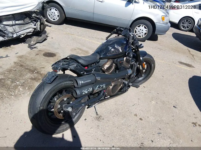 2023 Harley-Davidson Rh1250 S VIN: 1HD1ZC419PB312023 Lot: 45318174
