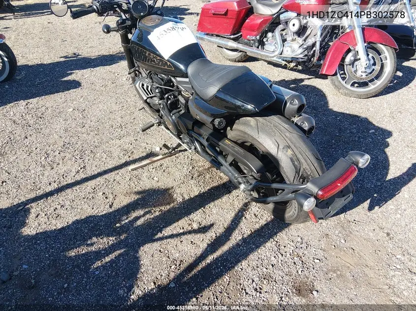 2023 Harley-Davidson Rh1250 S VIN: 1HD1ZC414PB302578 Lot: 45358980