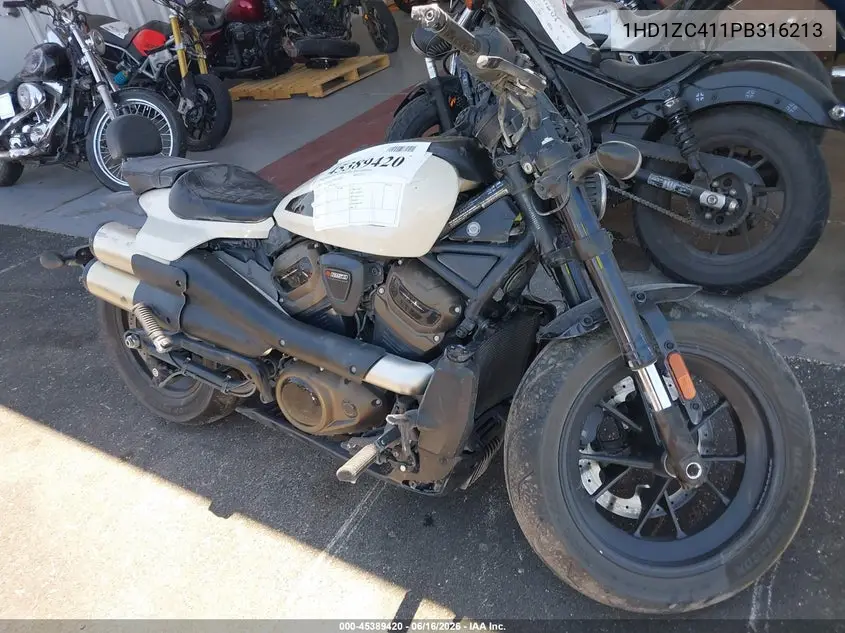 2023 Harley-Davidson Rh1250 S VIN: 1HD1ZC411PB316213 Lot: 45389420