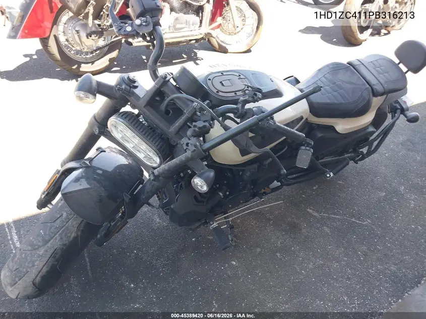 2023 Harley-Davidson Rh1250 S VIN: 1HD1ZC411PB316213 Lot: 45389420