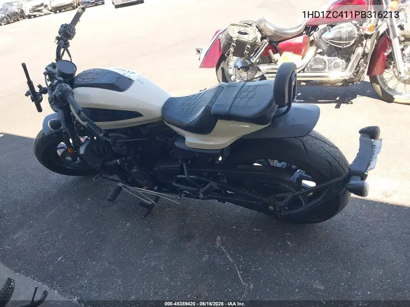 2023 Harley-Davidson Rh1250 S VIN: 1HD1ZC411PB316213 Lot: 45389420