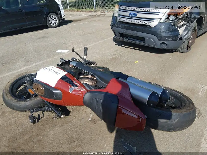 2024 Harley-Davidson Rh1250 S VIN: 1HD1ZC415RB302995 Lot: 45297581