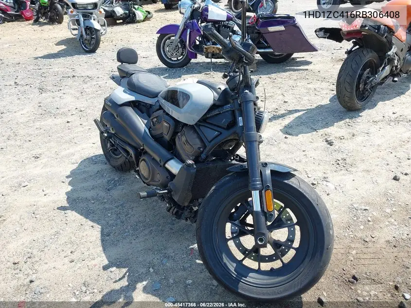 2024 Harley-Davidson Rh1250 S VIN: 1HD1ZC416RB306408 Lot: 45417366