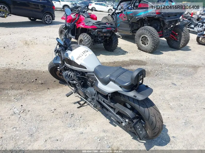 2024 Harley-Davidson Rh1250 S VIN: 1HD1ZC416RB306408 Lot: 45417366