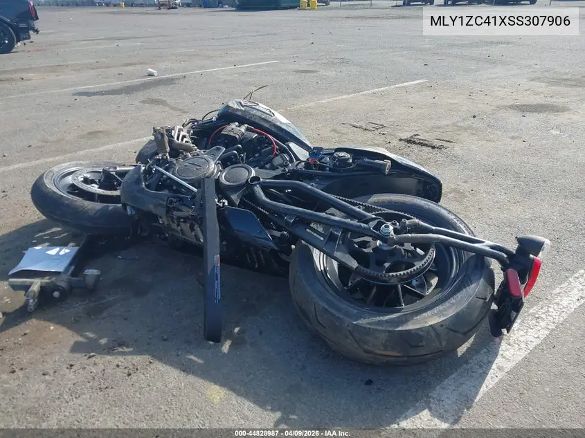 2025 Harley-Davidson Rh1250 S VIN: MLY1ZC41XSS307906 Lot: 44828987