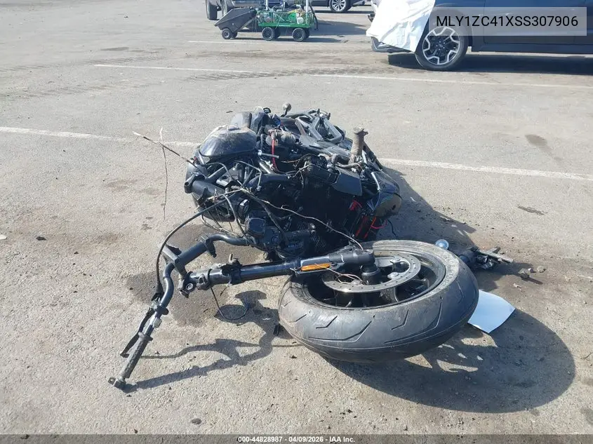 2025 Harley-Davidson Rh1250 S VIN: MLY1ZC41XSS307906 Lot: 44828987