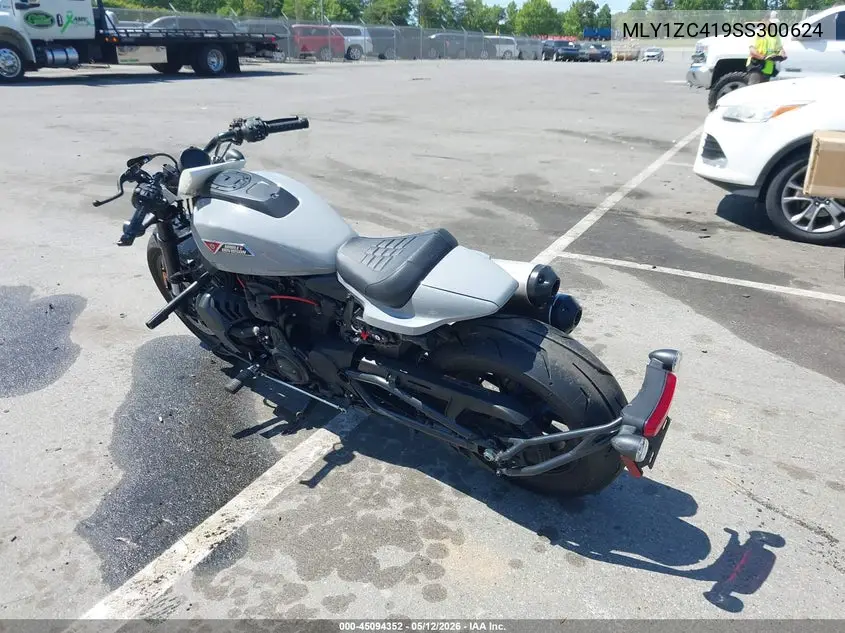 2025 Harley-Davidson Rh1250 S VIN: MLY1ZC419SS300624 Lot: 45094352