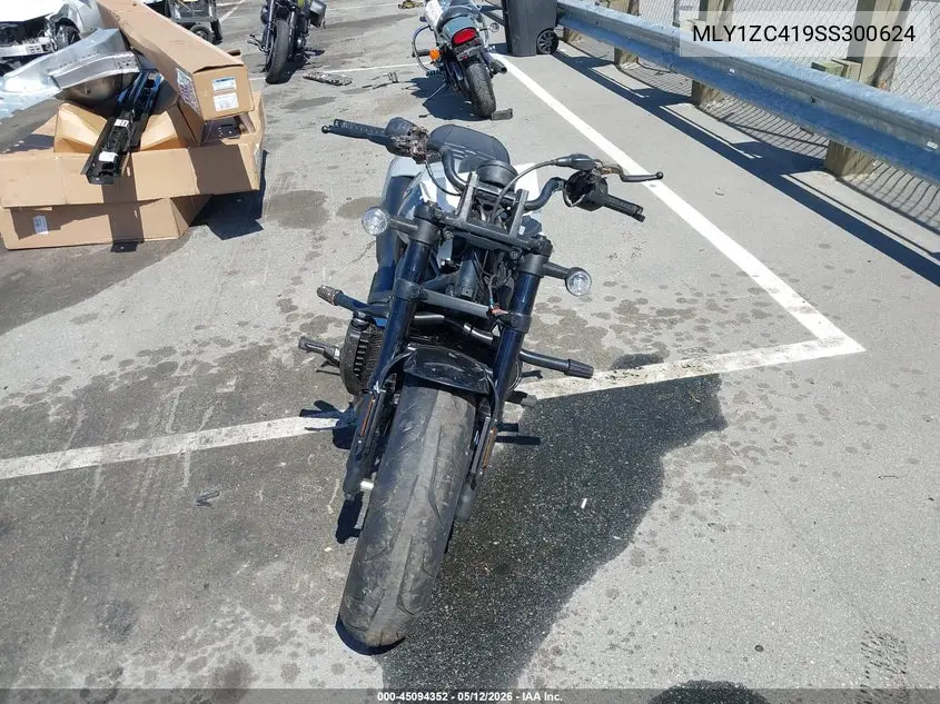 2025 Harley-Davidson Rh1250 S VIN: MLY1ZC419SS300624 Lot: 45094352