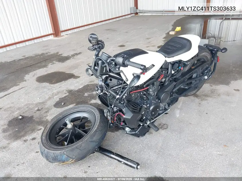 2026 Harley-Davidson Rh1250 S VIN: MLY1ZC411TS303633 Lot: 45520321