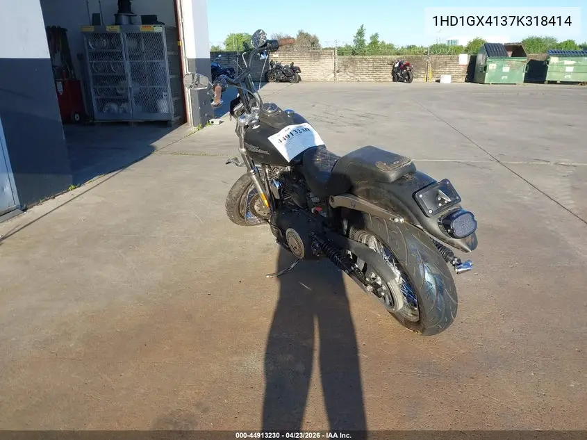 2007 Harley-Davidson Fxdbi VIN: 1HD1GX4137K318414 Lot: 44913230