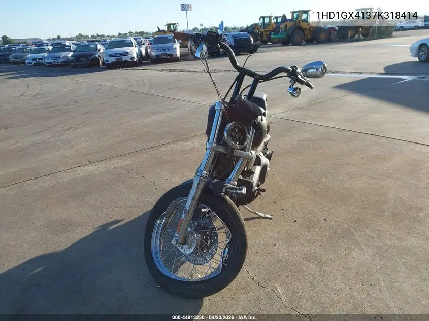 2007 Harley-Davidson Fxdbi VIN: 1HD1GX4137K318414 Lot: 44913230