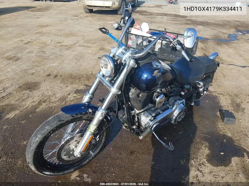 2009 Harley-Davidson Fxdb VIN: 1HD1GX4179K334411 Lot: 45522683