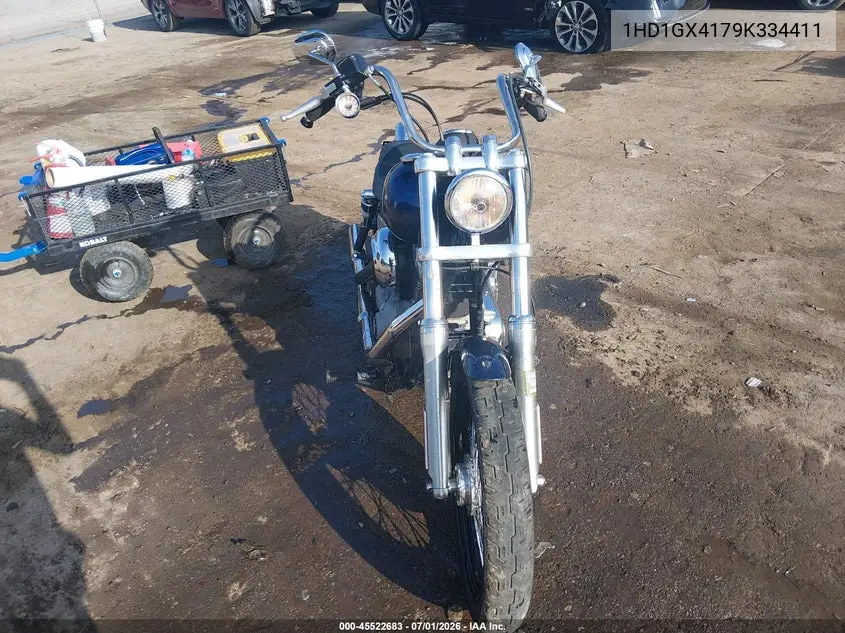 2009 Harley-Davidson Fxdb VIN: 1HD1GX4179K334411 Lot: 45522683