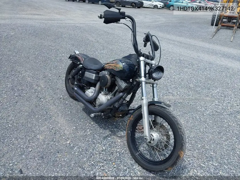 2009 Harley-Davidson Fxdb VIN: 1HD1GX4149K327142 Lot: 45589889