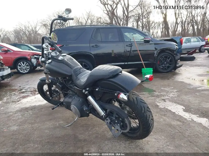 2014 Harley-Davidson Fxdb Dyna Street Bob VIN: 1HD1GXM11EC313896 Lot: 44289528