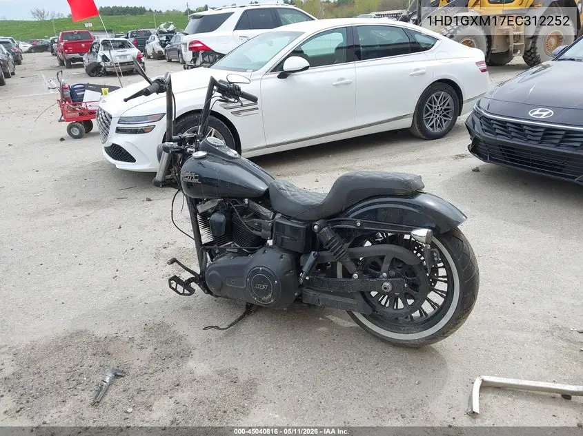 2014 Harley-Davidson Fxdb Dyna Street Bob VIN: 1HD1GXM17EC312252 Lot: 45040816