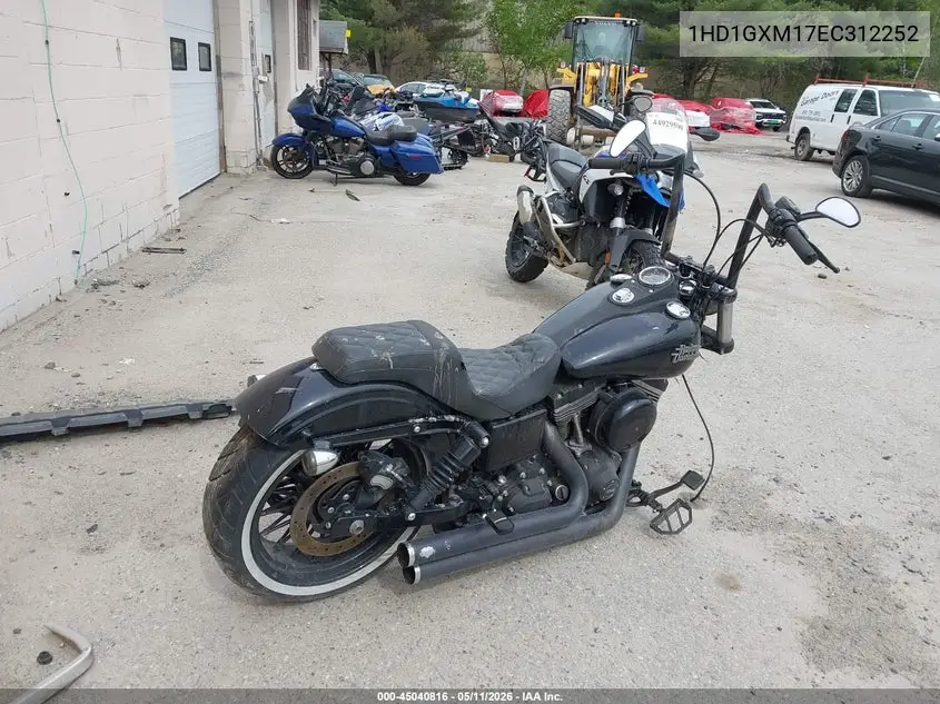 2014 Harley-Davidson Fxdb Dyna Street Bob VIN: 1HD1GXM17EC312252 Lot: 45040816