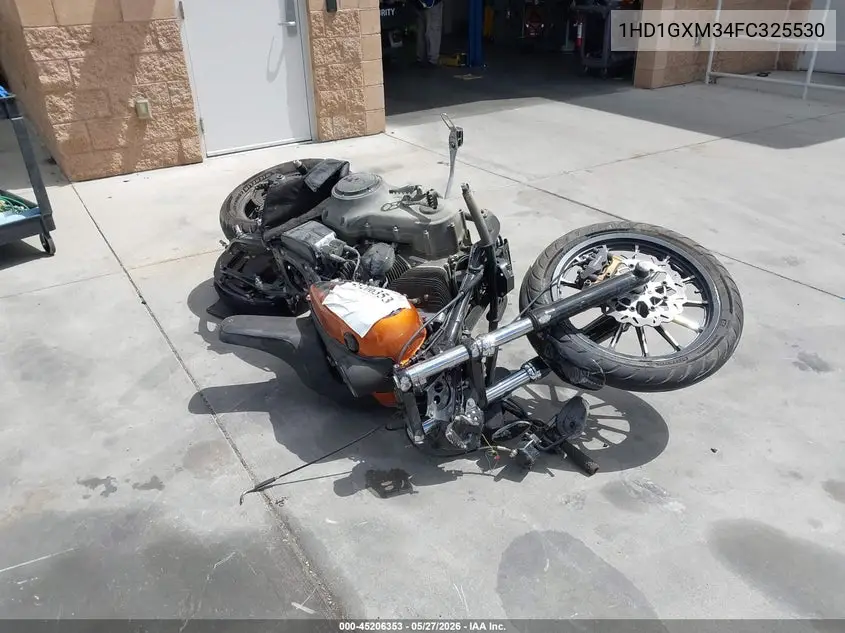 2015 Harley-Davidson Fxdb Dyna Street Bob VIN: 1HD1GXM34FC325530 Lot: 45206353