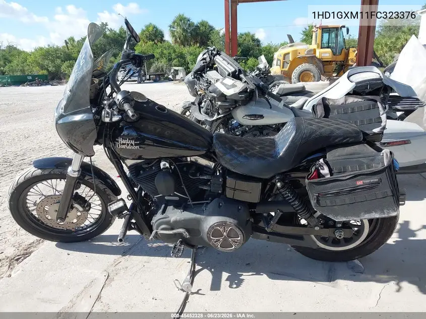 2015 Harley-Davidson Fxdb Dyna Street Bob VIN: 1HD1GXM11FC323376 Lot: 45452328