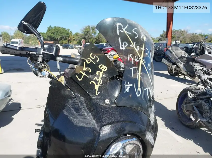 2015 Harley-Davidson Fxdb Dyna Street Bob VIN: 1HD1GXM11FC323376 Lot: 45452328