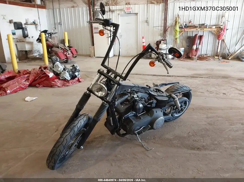 2016 Harley-Davidson Fxdb Dyna Street Bob VIN: 1HD1GXM37GC305001 Lot: 44640974