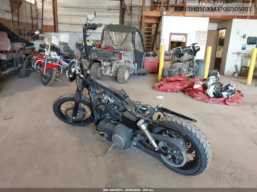 2016 Harley-Davidson Fxdb Dyna Street Bob VIN: 1HD1GXM37GC305001 Lot: 44640974
