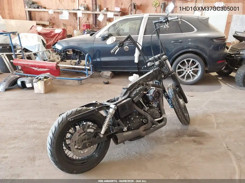 2016 Harley-Davidson Fxdb Dyna Street Bob VIN: 1HD1GXM37GC305001 Lot: 44640974