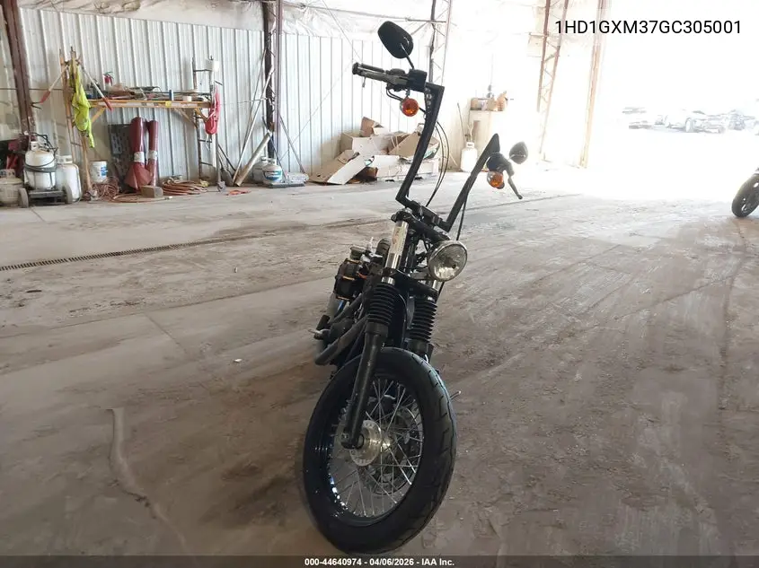 2016 Harley-Davidson Fxdb Dyna Street Bob VIN: 1HD1GXM37GC305001 Lot: 44640974