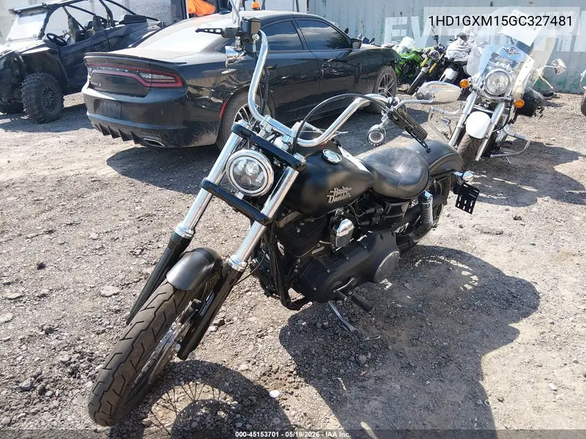 2016 Harley-Davidson Fxdb Dyna Street Bob VIN: 1HD1GXM15GC327481 Lot: 45153701