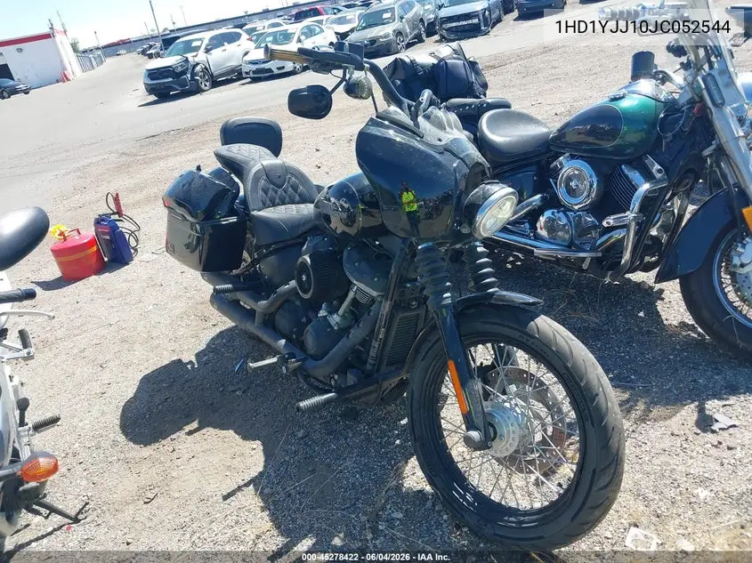 2018 Harley-Davidson Fxbb Street Bob VIN: 1HD1YJJ10JC052544 Lot: 45278422