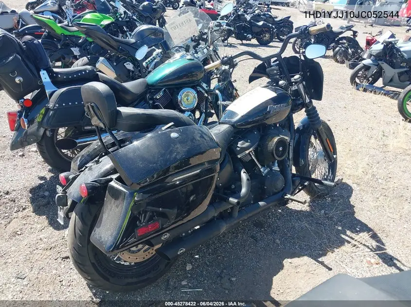 2018 Harley-Davidson Fxbb Street Bob VIN: 1HD1YJJ10JC052544 Lot: 45278422