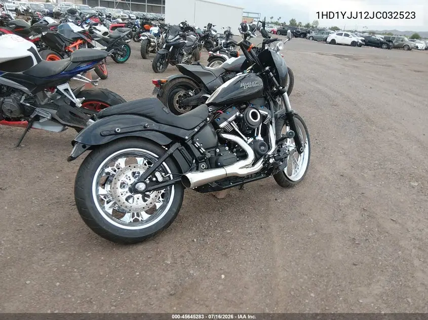 2018 Harley-Davidson Fxbb Street Bob VIN: 1HD1YJJ12JC032523 Lot: 45645283