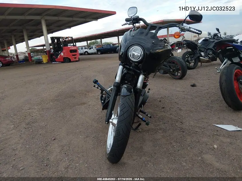 2018 Harley-Davidson Fxbb Street Bob VIN: 1HD1YJJ12JC032523 Lot: 45645283