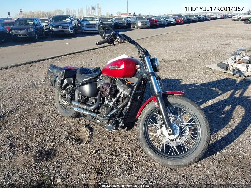 2019 Harley-Davidson Fxbb VIN: 1HD1YJJ17KC014357 Lot: 44668775