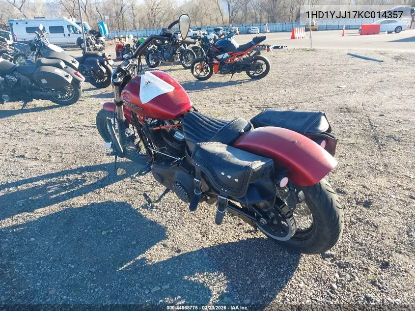 2019 Harley-Davidson Fxbb VIN: 1HD1YJJ17KC014357 Lot: 44668775